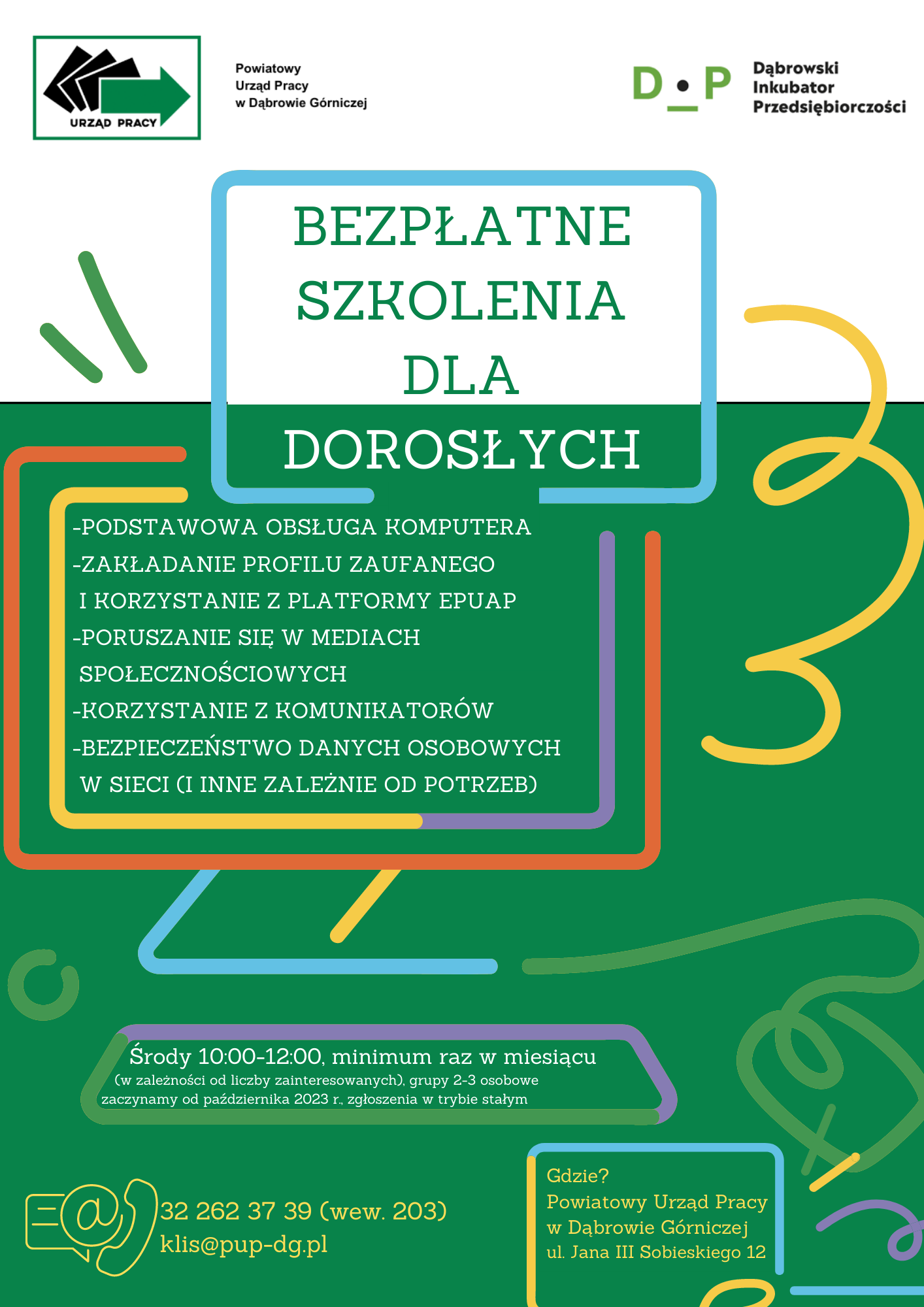 Grafika bezpłatne szkolenia dla dorosłych