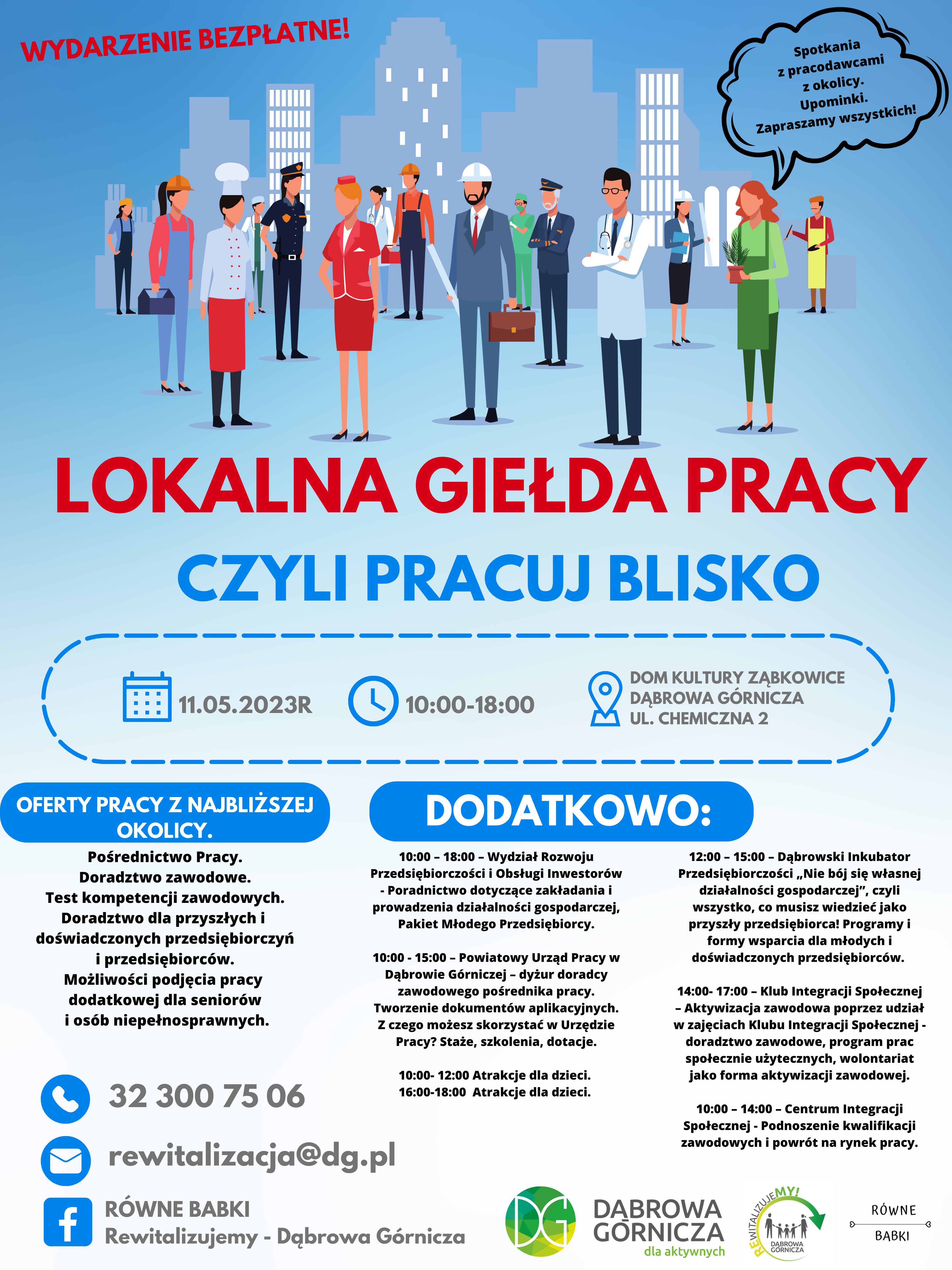 Lokalna Giełda Pracy 11.05.2023 r.