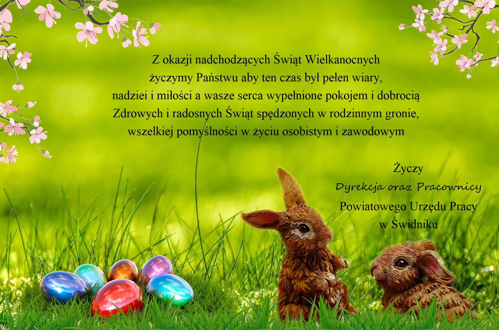 Zdjęcie artykułu Życzenia wielkanocne