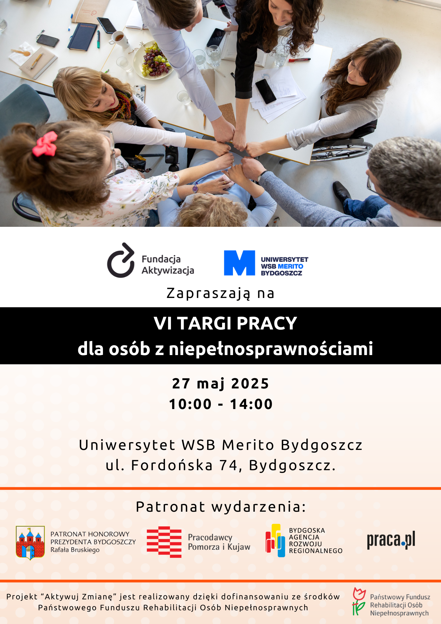 Zdjęcie artykułu Targi Pracy dla osób z orzeczoną niepełnosprawnością