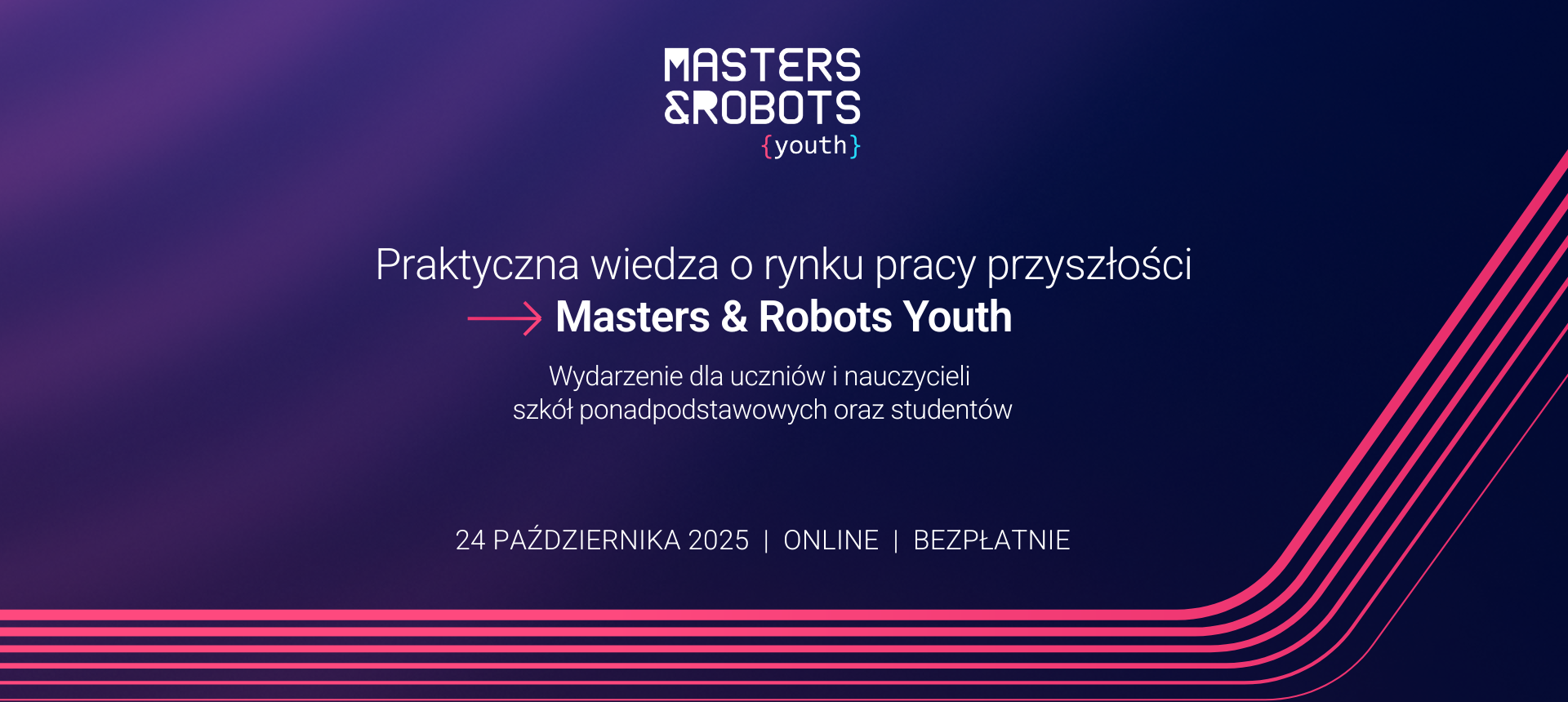 Zdjęcie artykułu Konferencja Masters & Robots Youth dla młodzieży - poznaj rynek pracy przyszłości